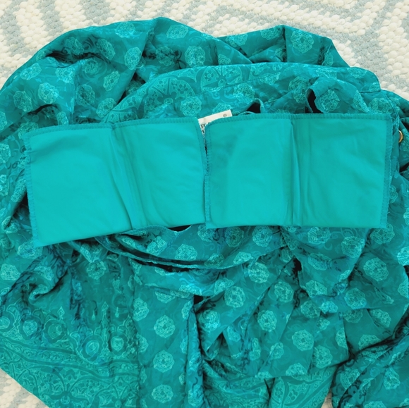 Vintage 80’s Schrader Petite Pleated Dress - Picture 7 of 8